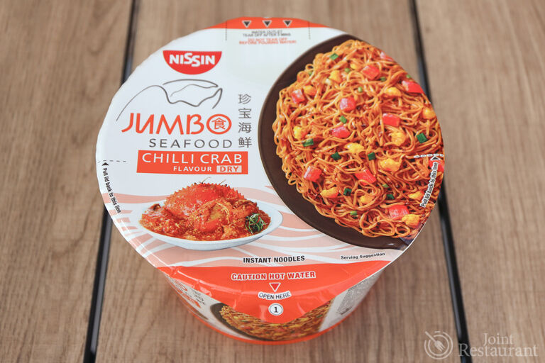 人気レストランコラボカップ麺食べてみた～ラクサ＆チリクラブ編